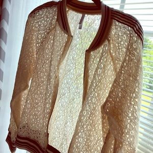 Lace hipster jacket